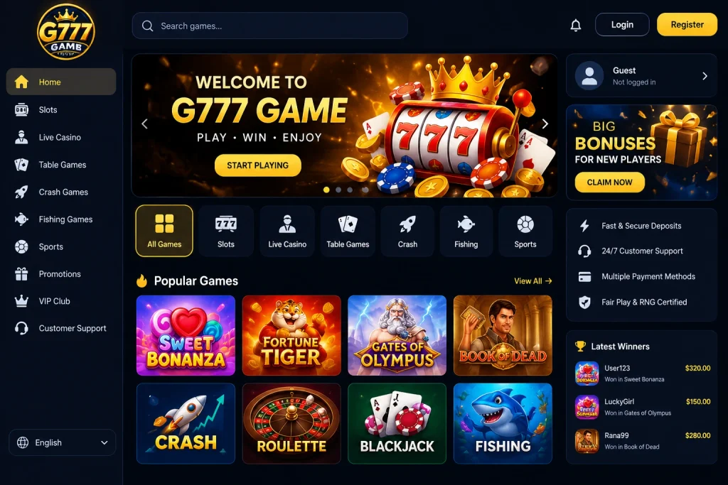 G777 Game Image